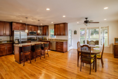 Kitchen Addition with Screen Porch - Springfield, VA 12'x22' kitchen and dining room addition with screen porch.