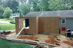 Kitchen Addition with Screen Porch - Springfield, VA 12'x22' kitchen and dining room addition with screen porch.