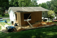 Kitchen Addition with Screen Porch - Springfield, VA 12'x22' kitchen and dining room addition with screen porch.
