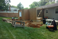 Kitchen Addition with Screen Porch - Springfield, VA 12'x22' kitchen and dining room addition with screen porch.