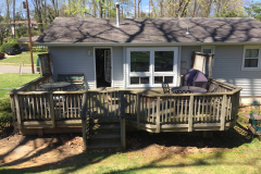 Kitchen Addition with Screen Porch - Springfield, VA 12'x22' kitchen and dining room addition with screen porch.