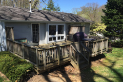 Kitchen Addition with Screen Porch - Springfield, VA 12'x22' kitchen and dining room addition with screen porch.
