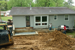 Kitchen Addition with Screen Porch - Springfield, VA 12'x22' kitchen and dining room addition with screen porch.
