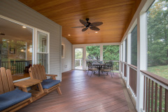 Kitchen Addition with Screen Porch - Springfield, VA 12'x22' kitchen and dining room addition with screen porch.