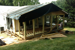Kitchen Addition with Screen Porch - Springfield, VA 12'x22' kitchen and dining room addition with screen porch.
