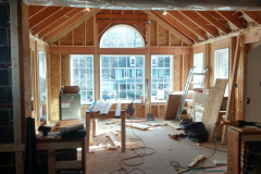 Addition and Covered Front Porch - Vienna, VA 16'x16' addition with fireplace, covered front porch and interior remodeling.