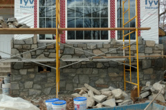 Addition and Covered Front Porch - Vienna, VA 16'x16' addition with fireplace, covered front porch and interior remodeling.